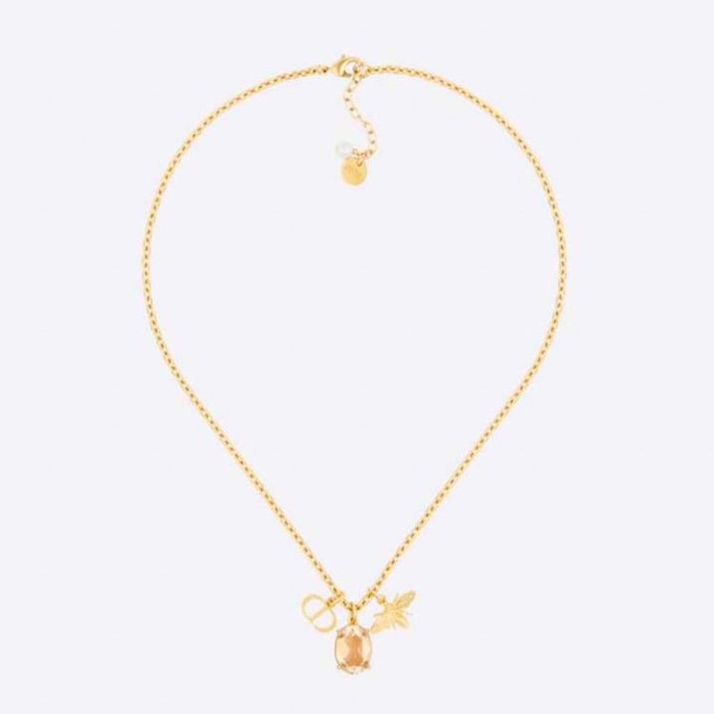 Christian Dior DIO Evolution CD charm necklace 🐝 with box set - Picture 5 of 8
